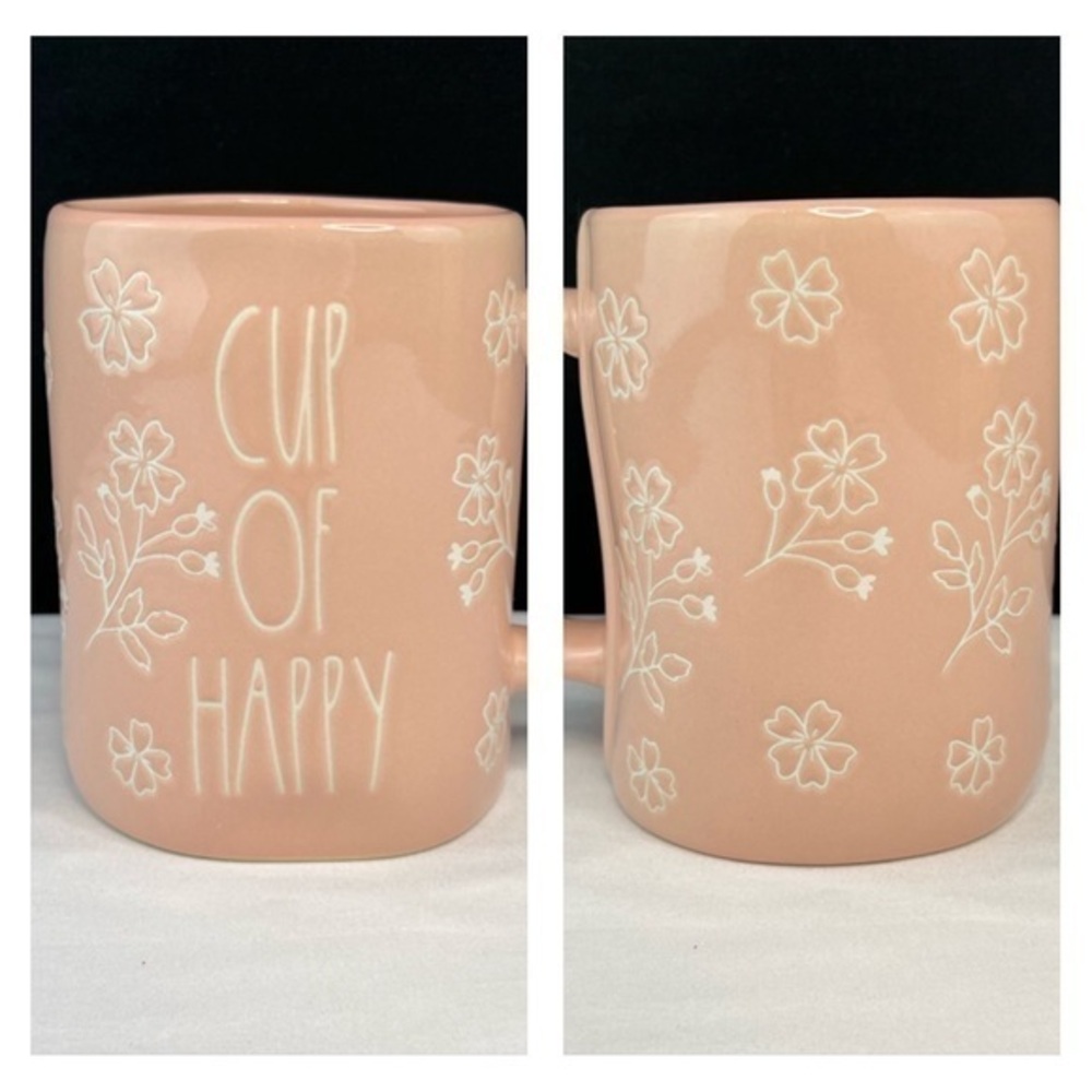 Rae Dunn - ‘Cup of Happy’ ceramic mug. NWT Firm!